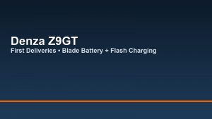 Denza Z9GT begins first deliveries with BYD’s second‑gen Blade Battery and flash charging