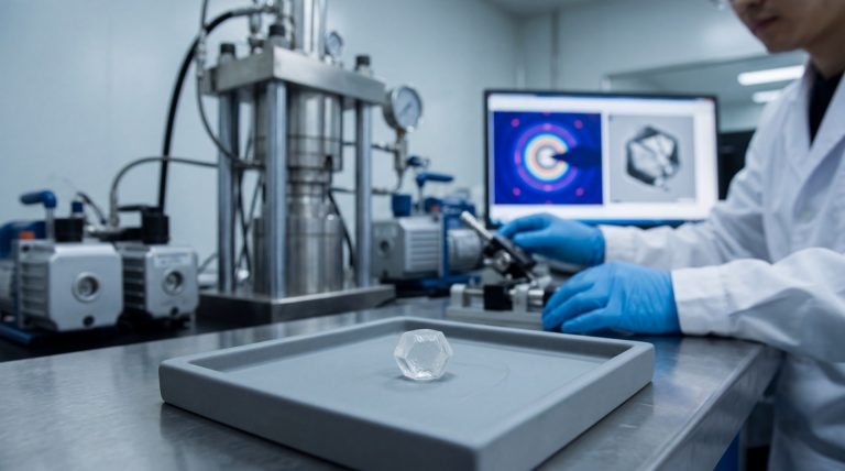 Chinese Researchers Report Bulk Hexagonal Diamond With Slightly Higher Hardness Than Conventional Diamond