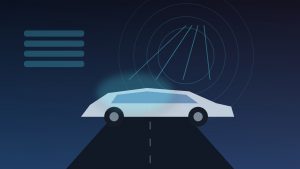 Lantu Taishan Ultra smart-driving SUV with lidar-themed editorial illustration