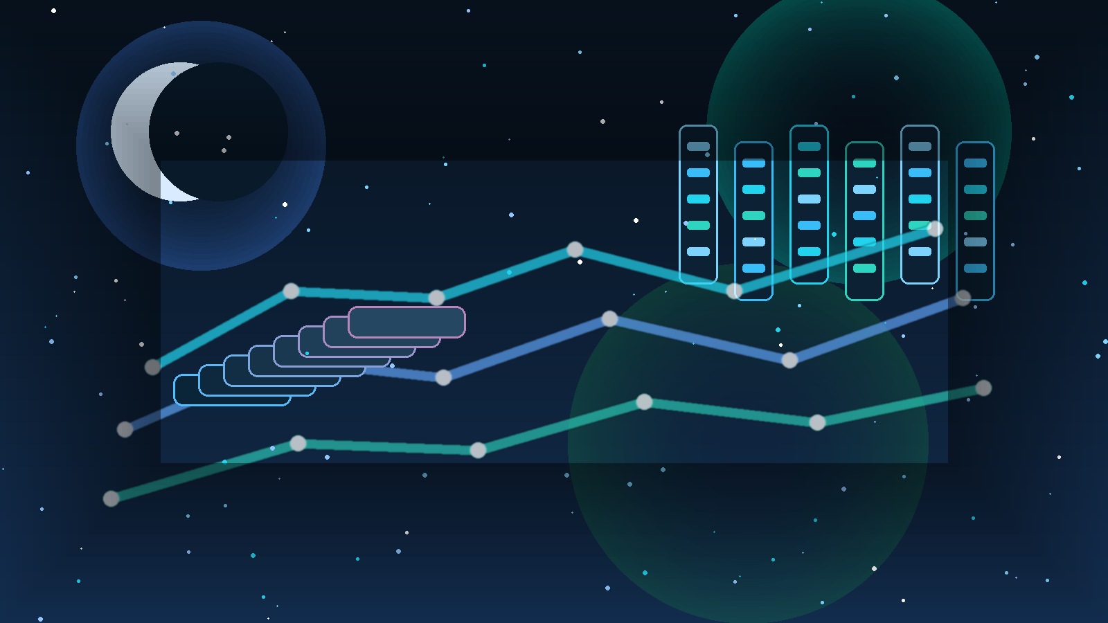 Abstract illustration of Moonshot AI’s Kimi architecture push at GTC 2026
