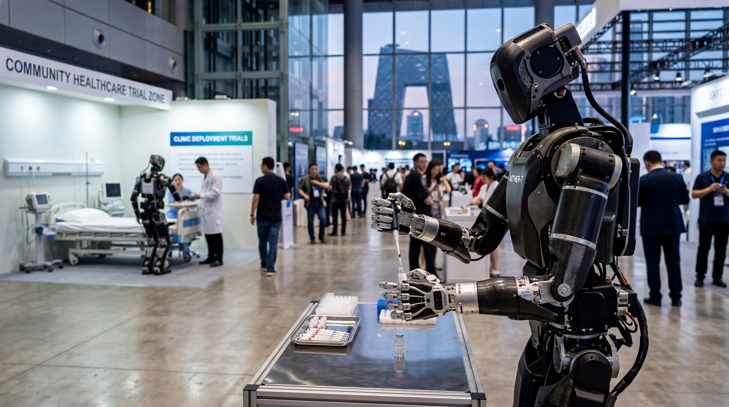 Beijing Uses AI Show 2026 to Push Embodied AI Into Service