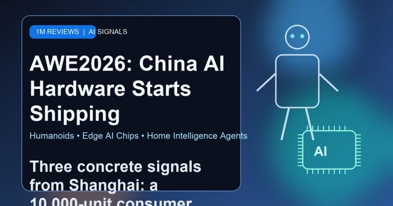 AWE2026 Shows China AI Hardware Moving Into Real Products