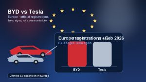 BYD Beat Tesla Again in Europe, and This Time It Looks Less Like a Fluke