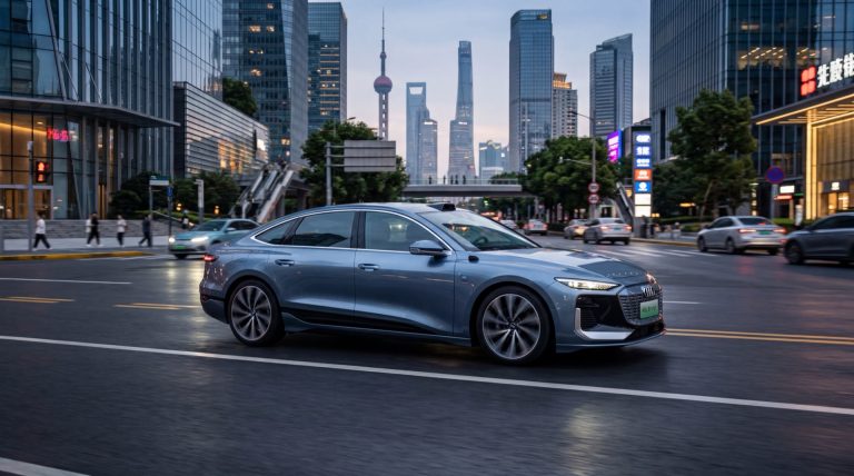 Audi Opens China Pre-Sales for the A6L e-tron and Deepens Its Huawei Bet