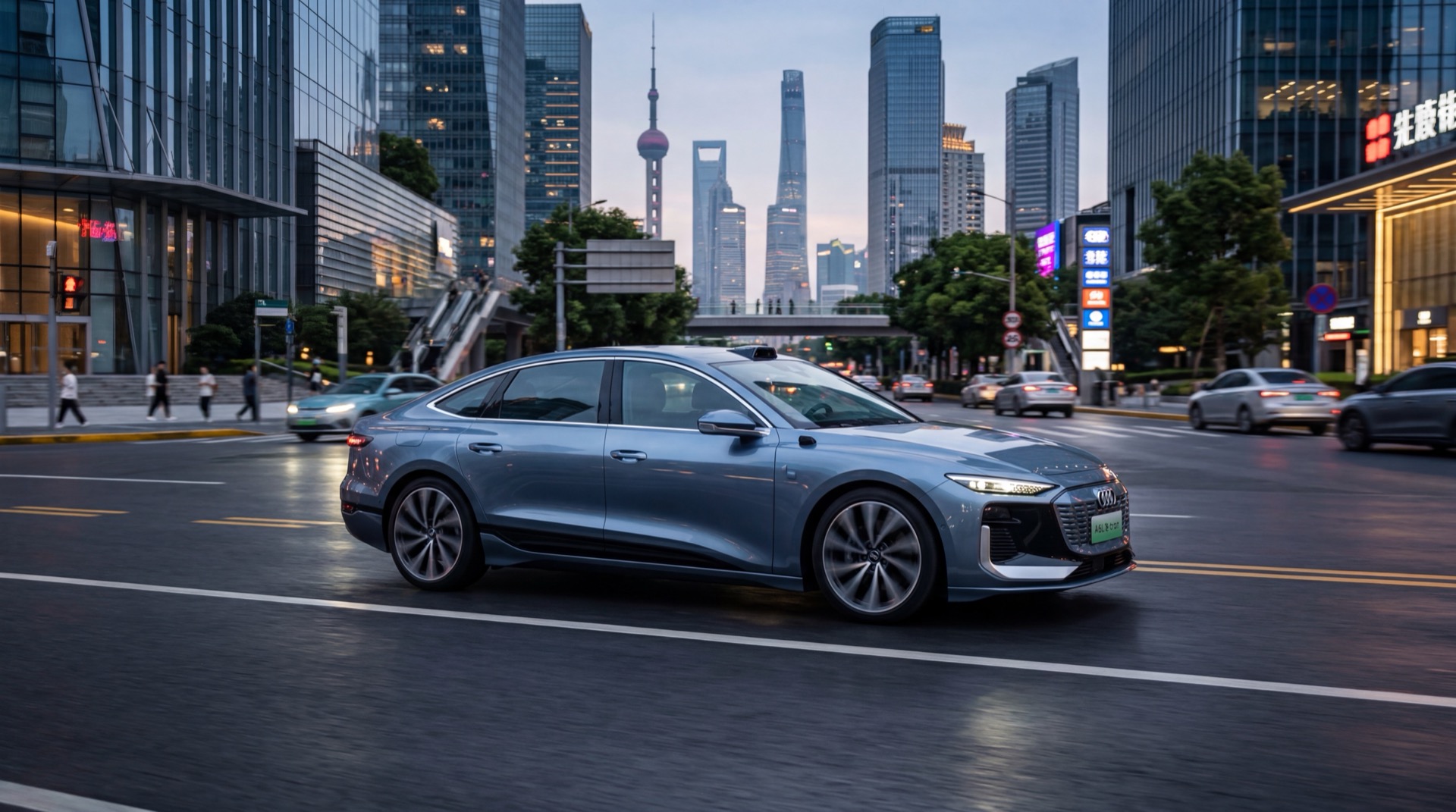 Audi Opens China Pre-Sales for the A6L e-tron and Deepens Its Huawei Bet