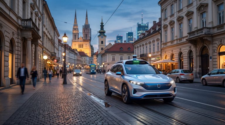 Pony.ai Takes China’s Robotaxi Playbook to Europe With Uber and Verne in Croatia